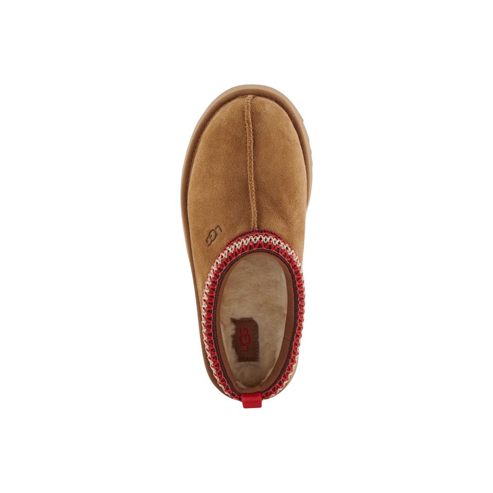 UGG Beige Suede Leather Platform Pumps