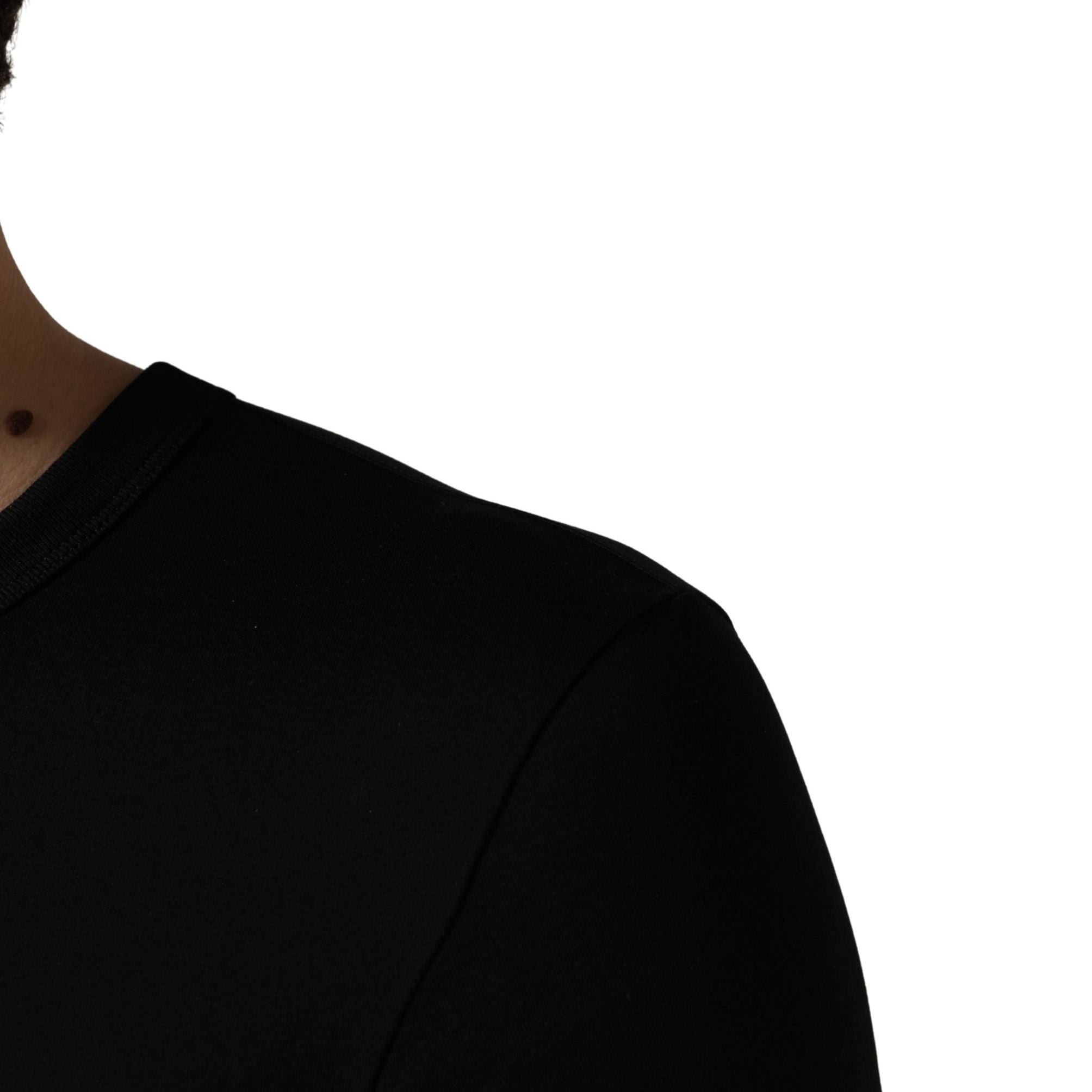 Dolce & Gabbana Black Italians Do It Better Camo Pocket Men T-shirt