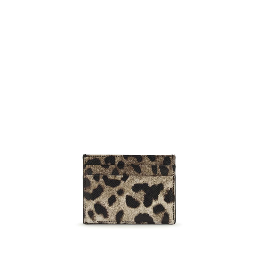 Dolce & Gabbana Brown Calf Leather Bos Taurus Wallet