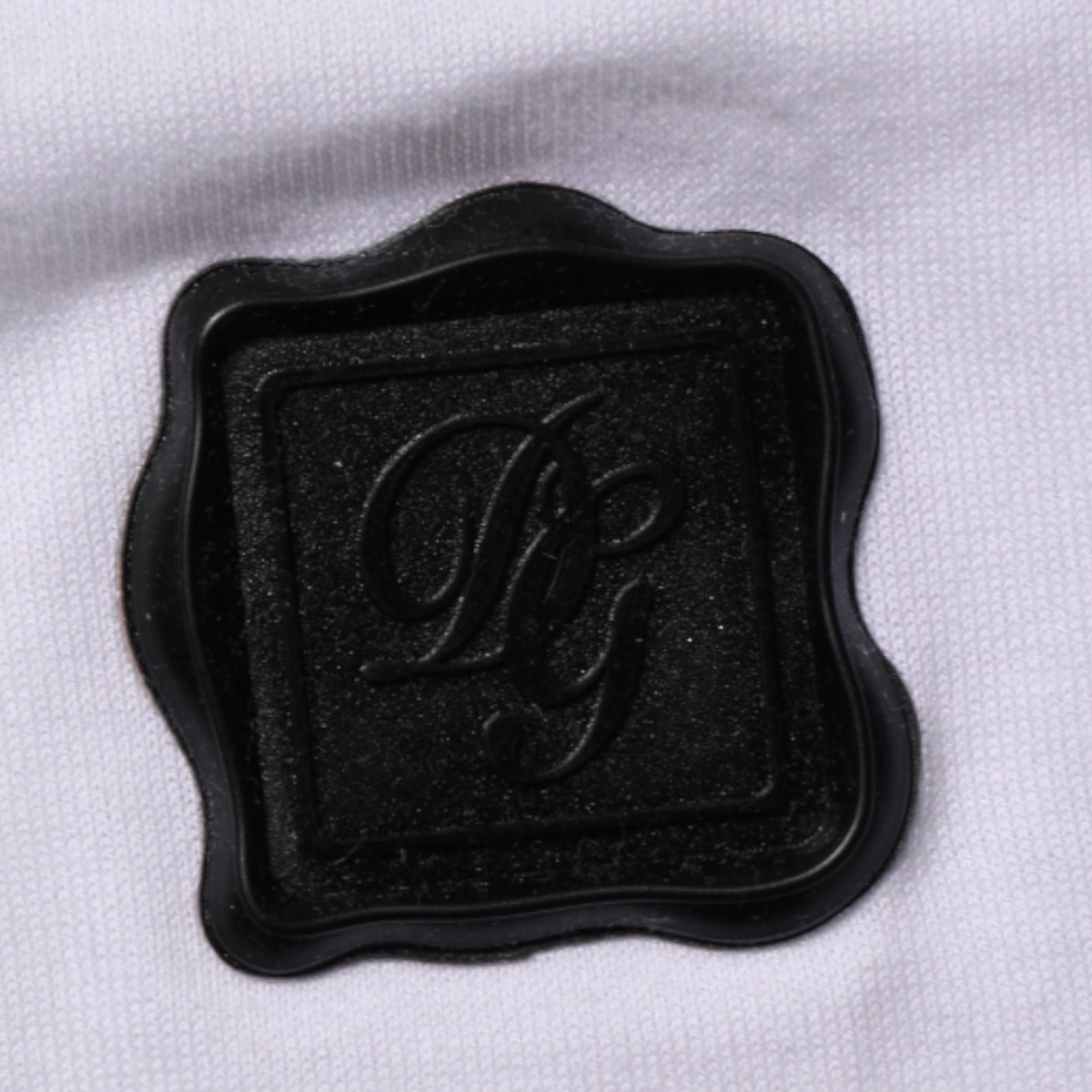 Dolce & Gabbana White Logo Patch Cotton Crew Neck T-shirt