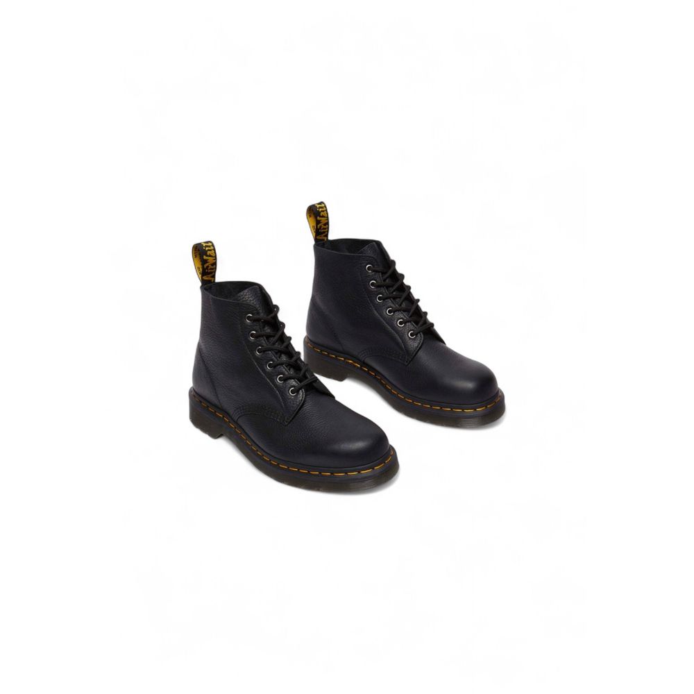 Dr. Martens Black Leather Athletic Sneakers