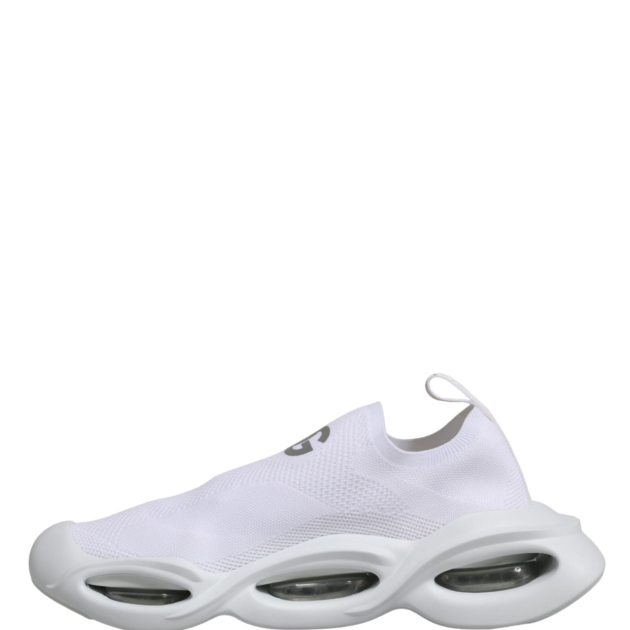 Dolce & Gabbana White Slip On Wave Low Top Sneakers Shoes