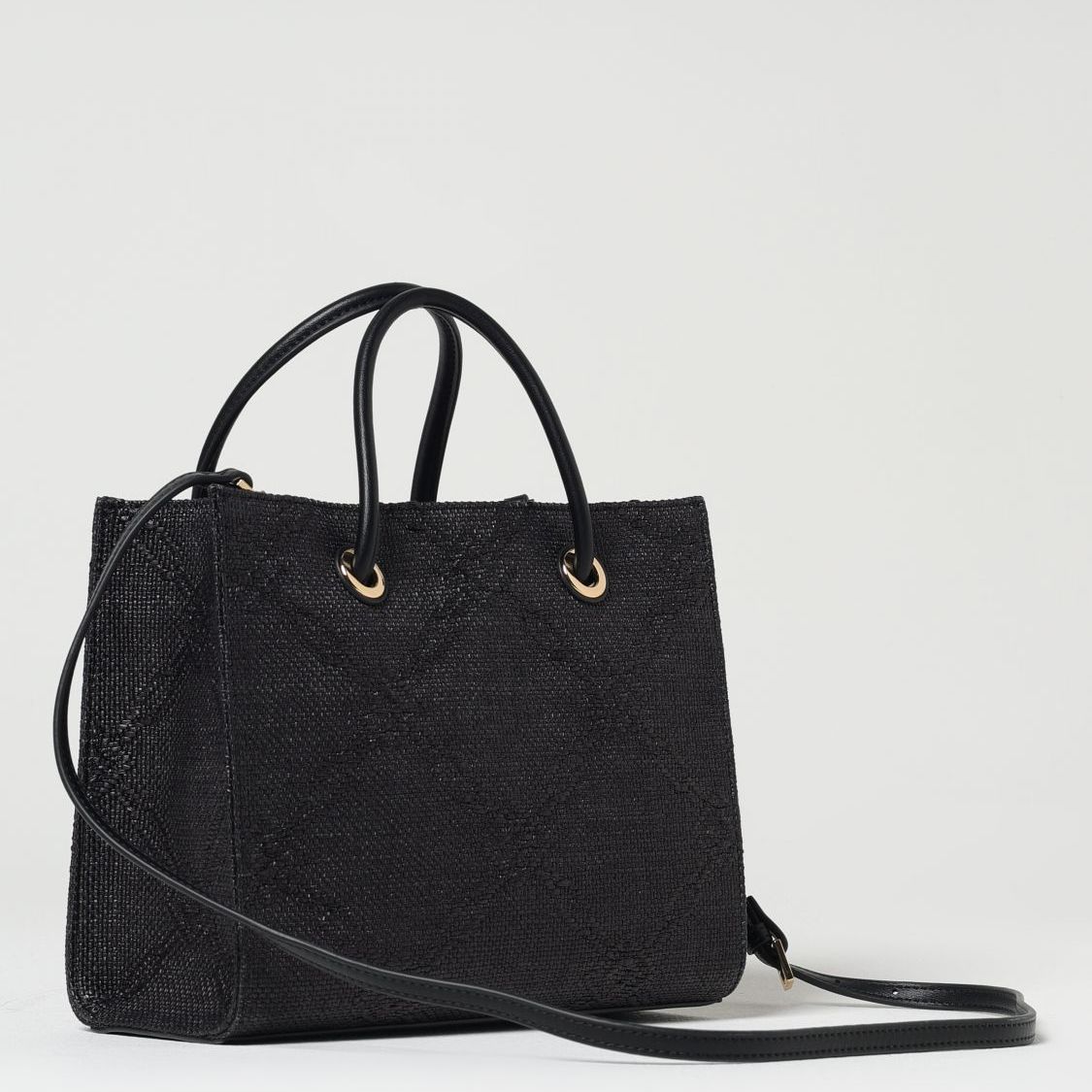 Elisabetta Franchi Black Synthetic Tote Bag