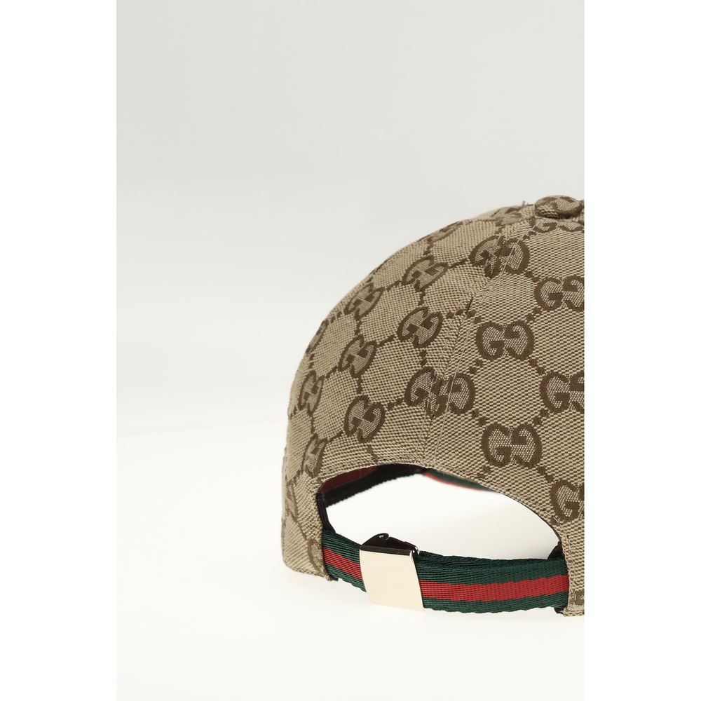 Gucci Brown Cotton Cap (Baseball Hat)