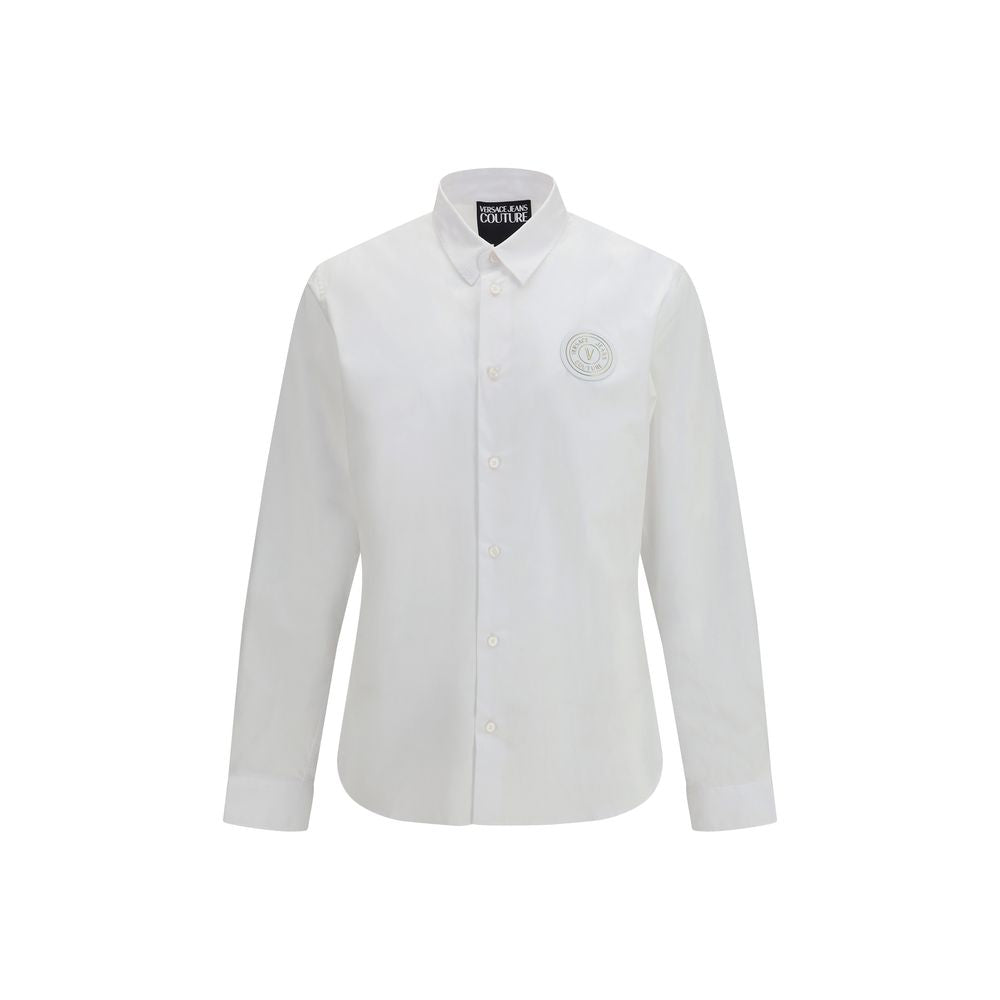 Versace Jeans White Cotton Dress Shirt