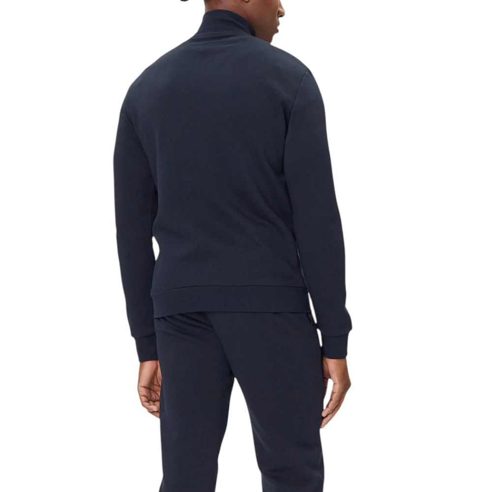 EA7 Emporio Armani Blue Cotton Sweatsuit