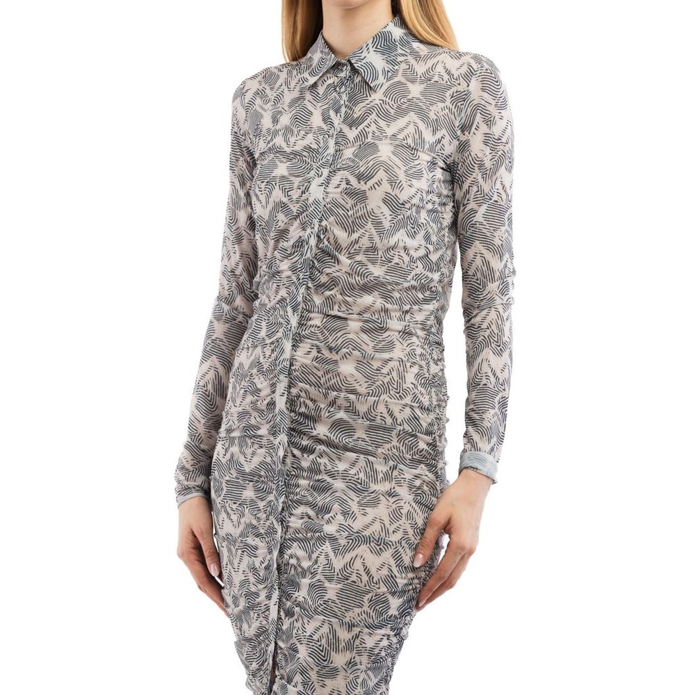 Patrizia Pepe Natural Polyester Casual Dress