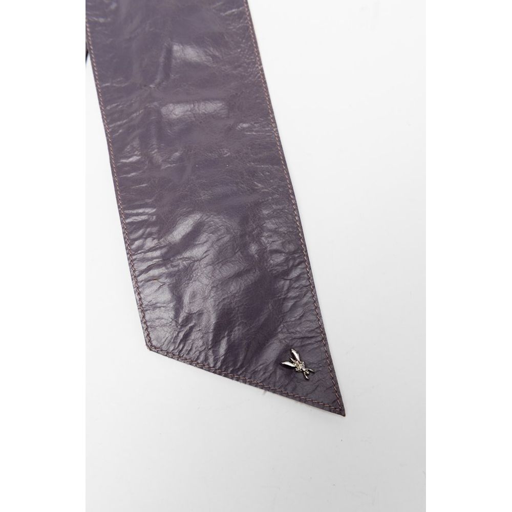 Patrizia Pepe Purple Leather Regular Belt