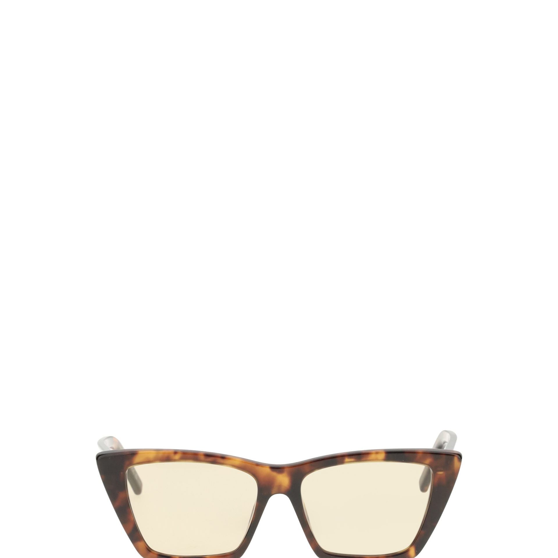 Saint Laurent Beige Acetate Sunglasses