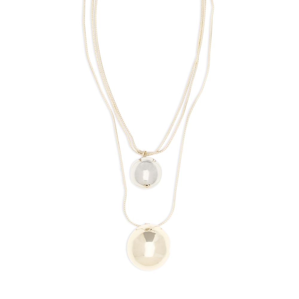 Max Mara Multicolor Metal Necklace