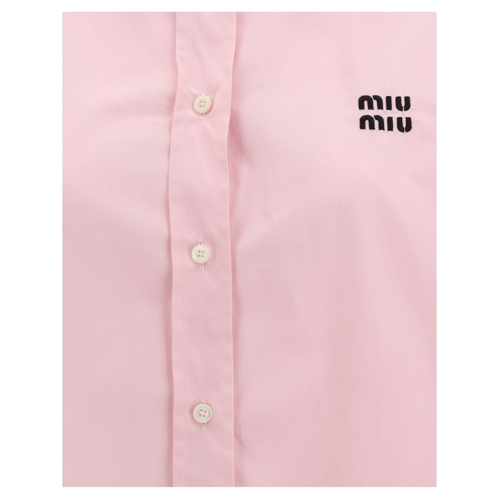 Miu Miu Multicolor Cotton Blouse