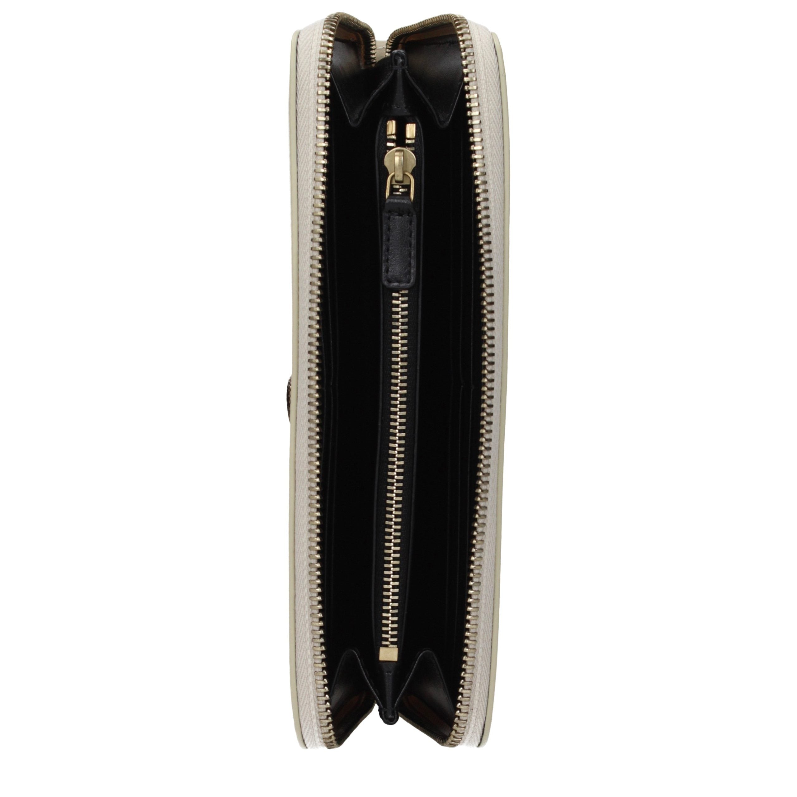 Roberto Cavalli Beige Leather Wallet