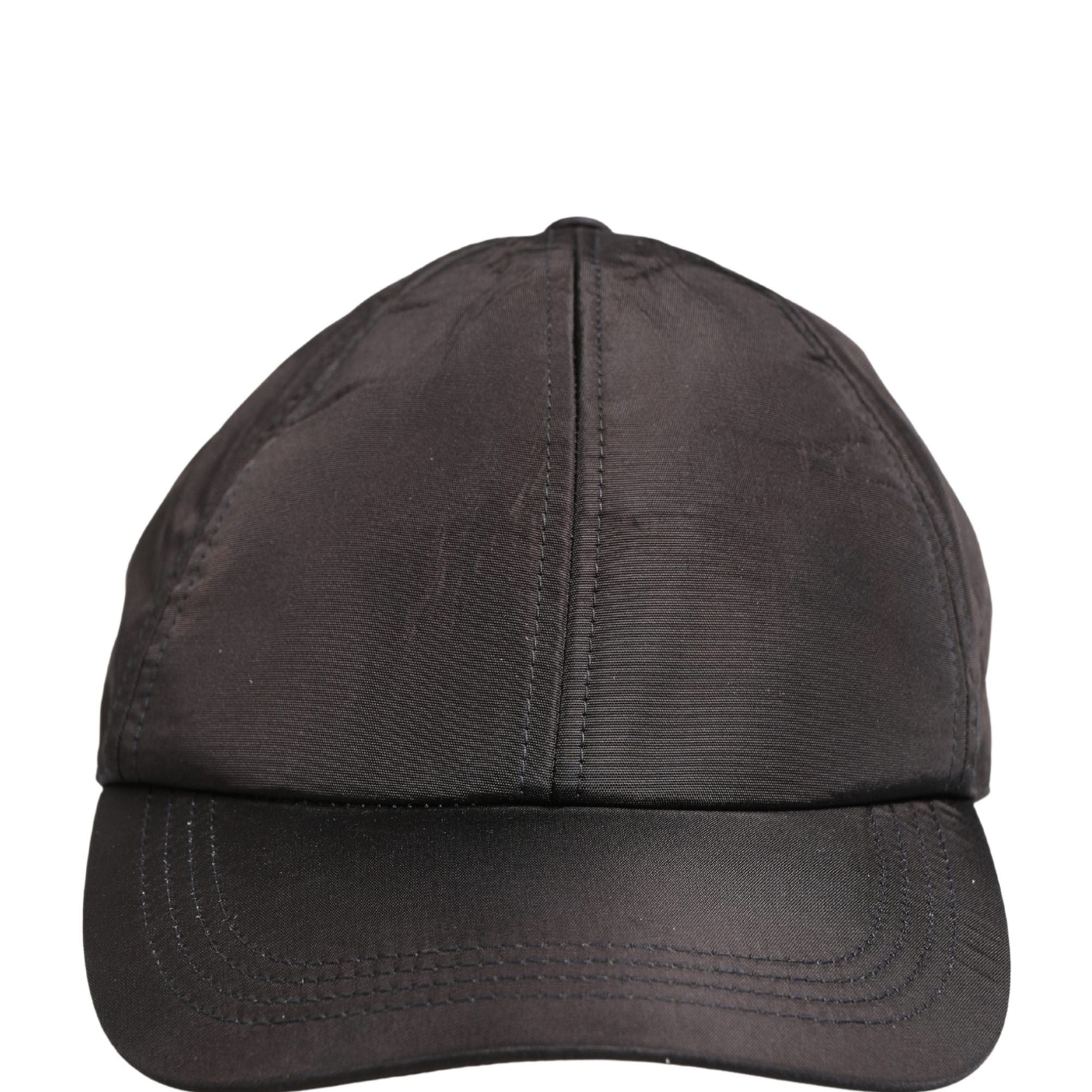 Dolce & Gabbana Men Black Cotton 6 Panels Baseball Cap Hat