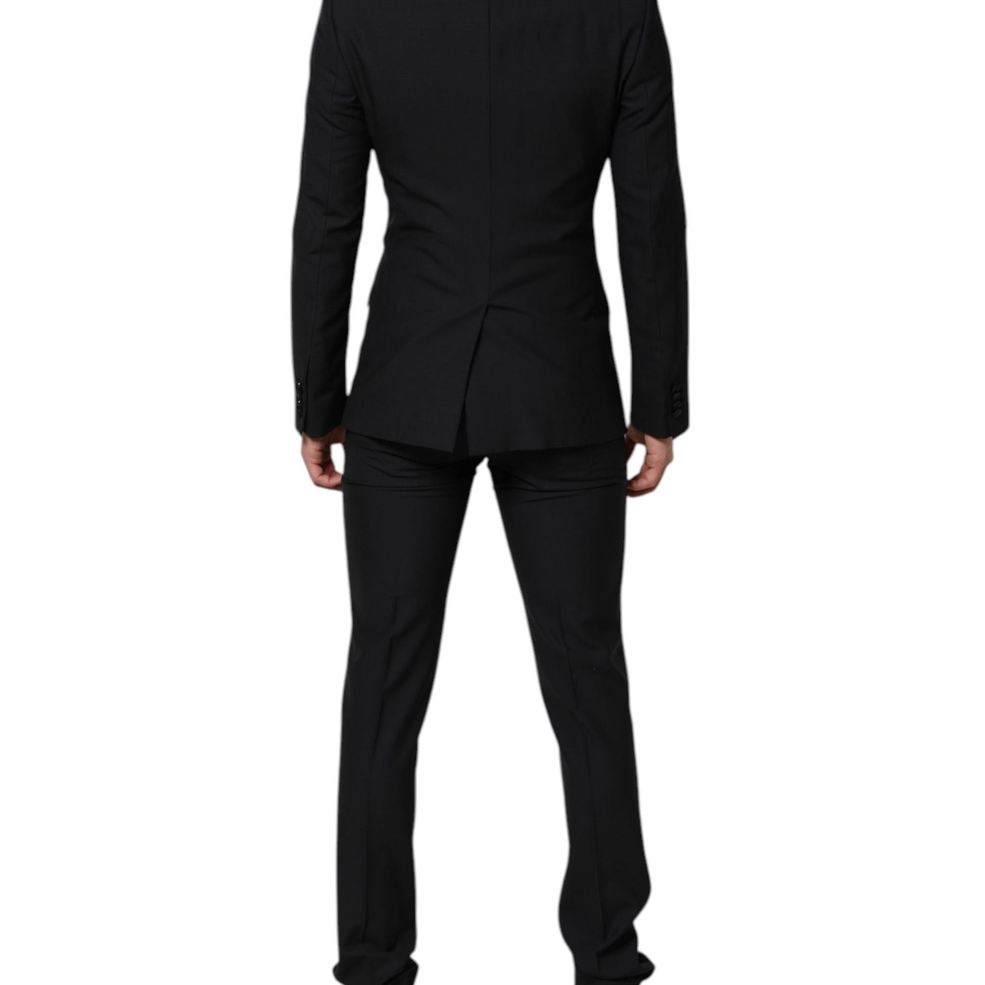 Dolce & Gabbana Dark Blue MARTINI 2 Buttons 3 Piece Suit