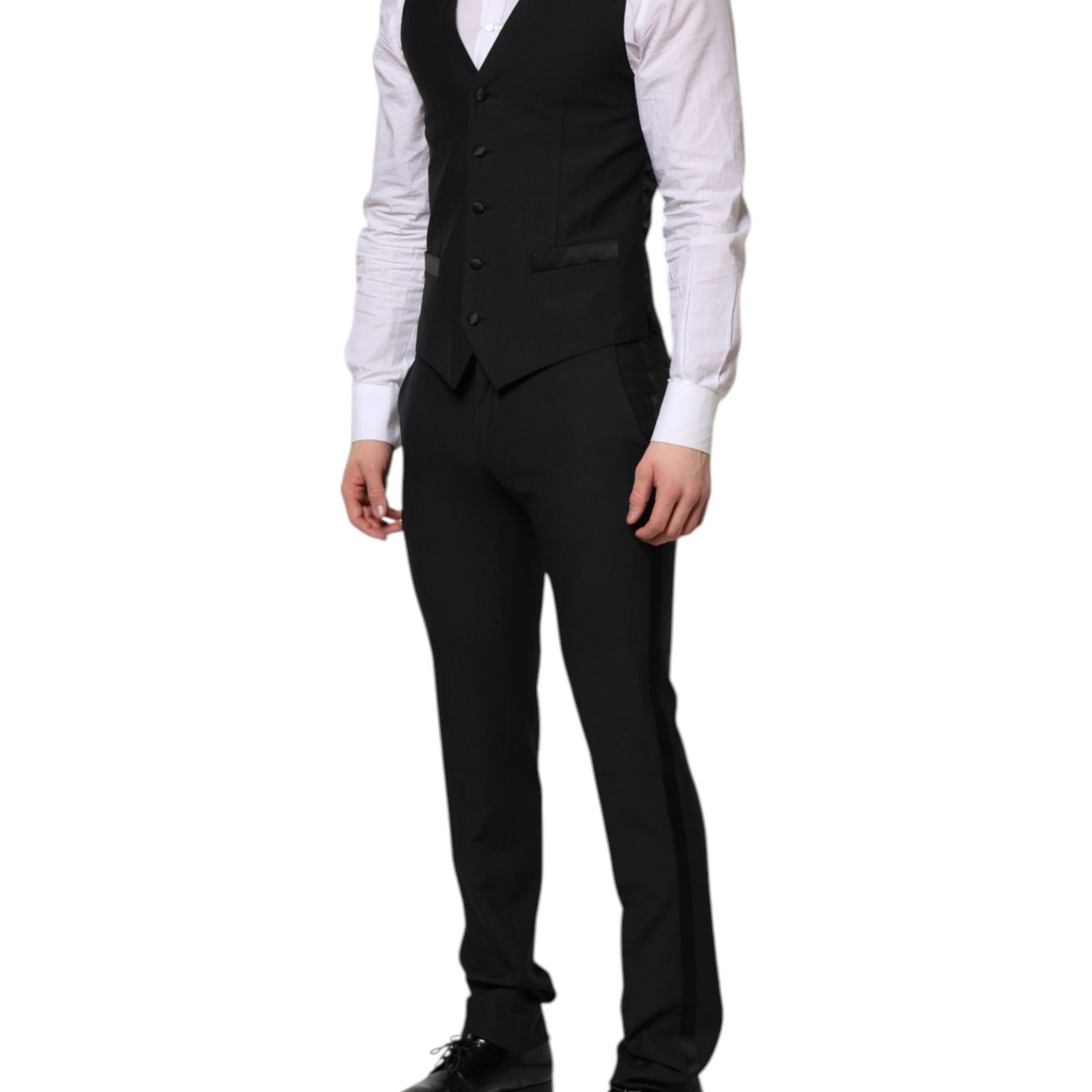 Dolce & Gabbana Dark Blue MARTINI 2 Buttons 3 Piece Suit