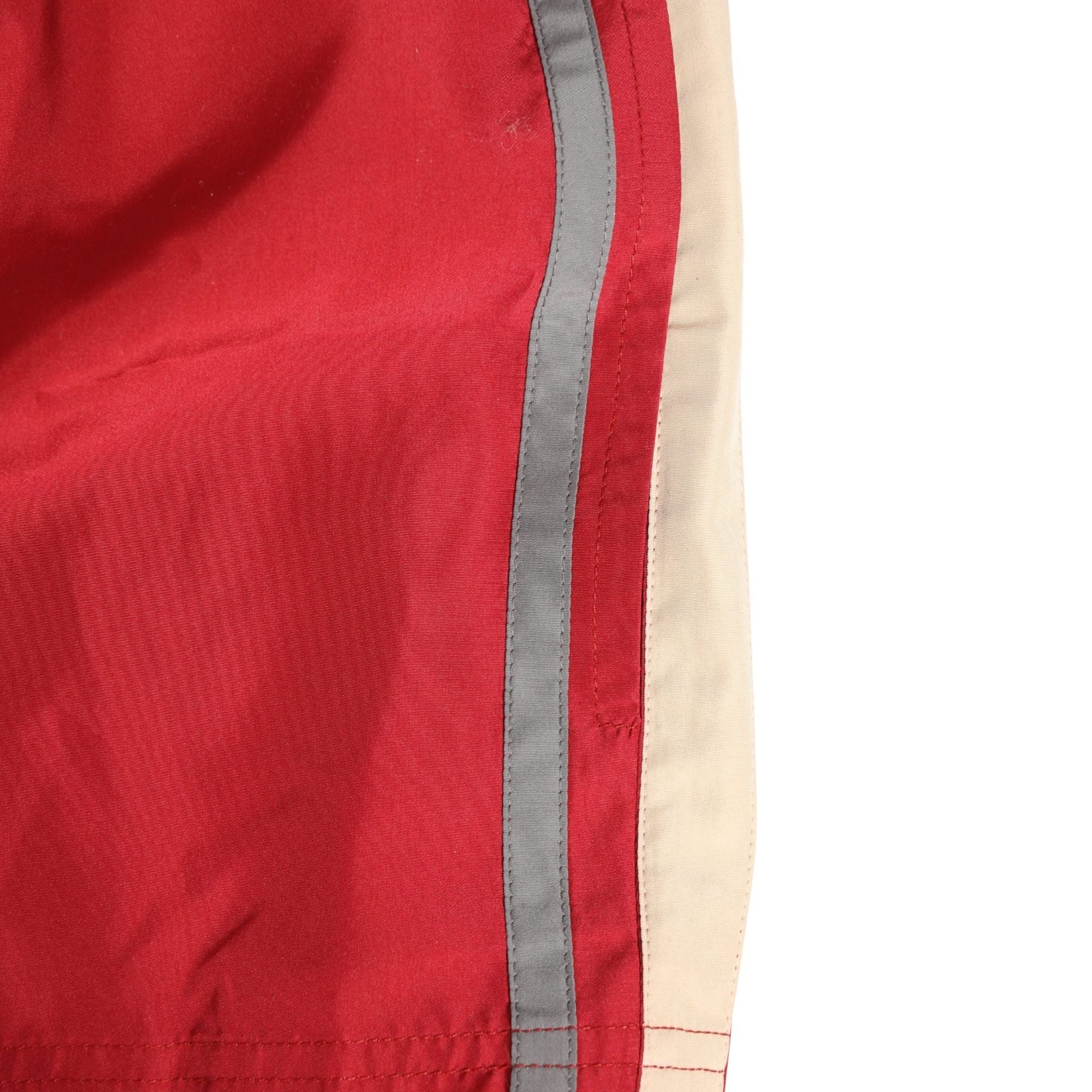 Dolce & Gabbana Red Polyester Men Drawstring Shorts Swimwear
