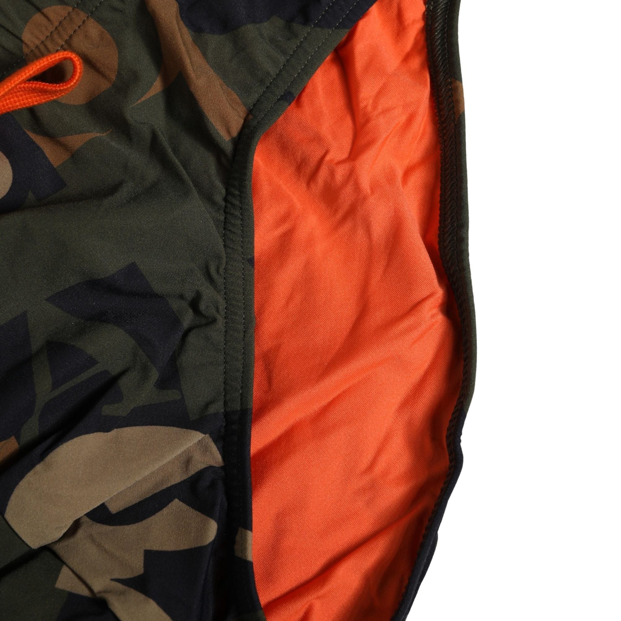 Dolce & Gabbana Multicolor Camouflage High Swim Brief Swimwear