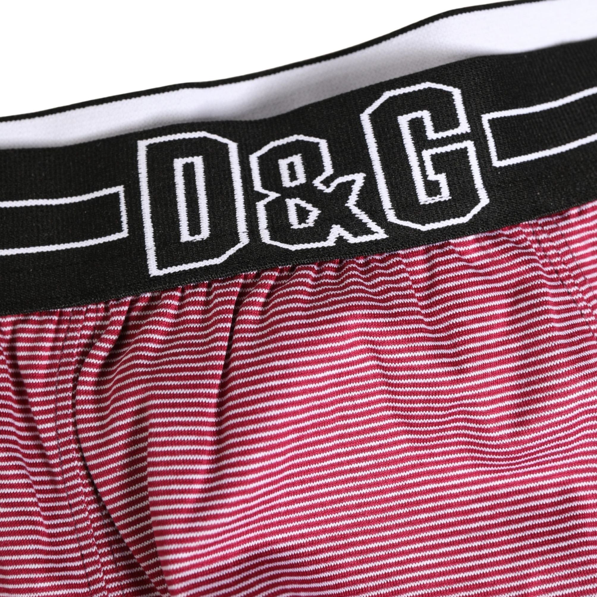 Dolce & Gabbana Pink D&G Logo Cotton Regular Boxer Underwear