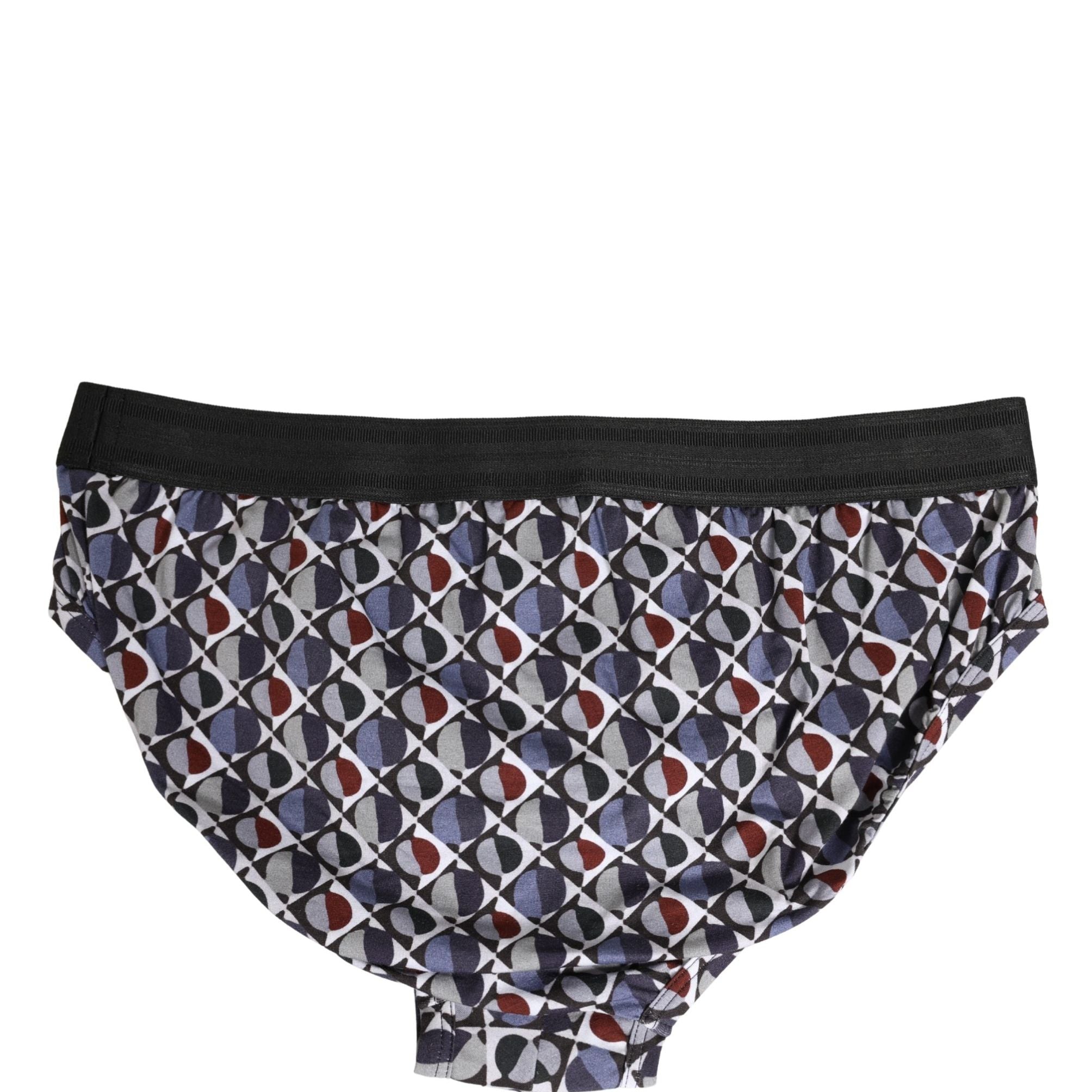 Dolce & Gabbana Multicolor Patterned Men Midi Brief Underwear