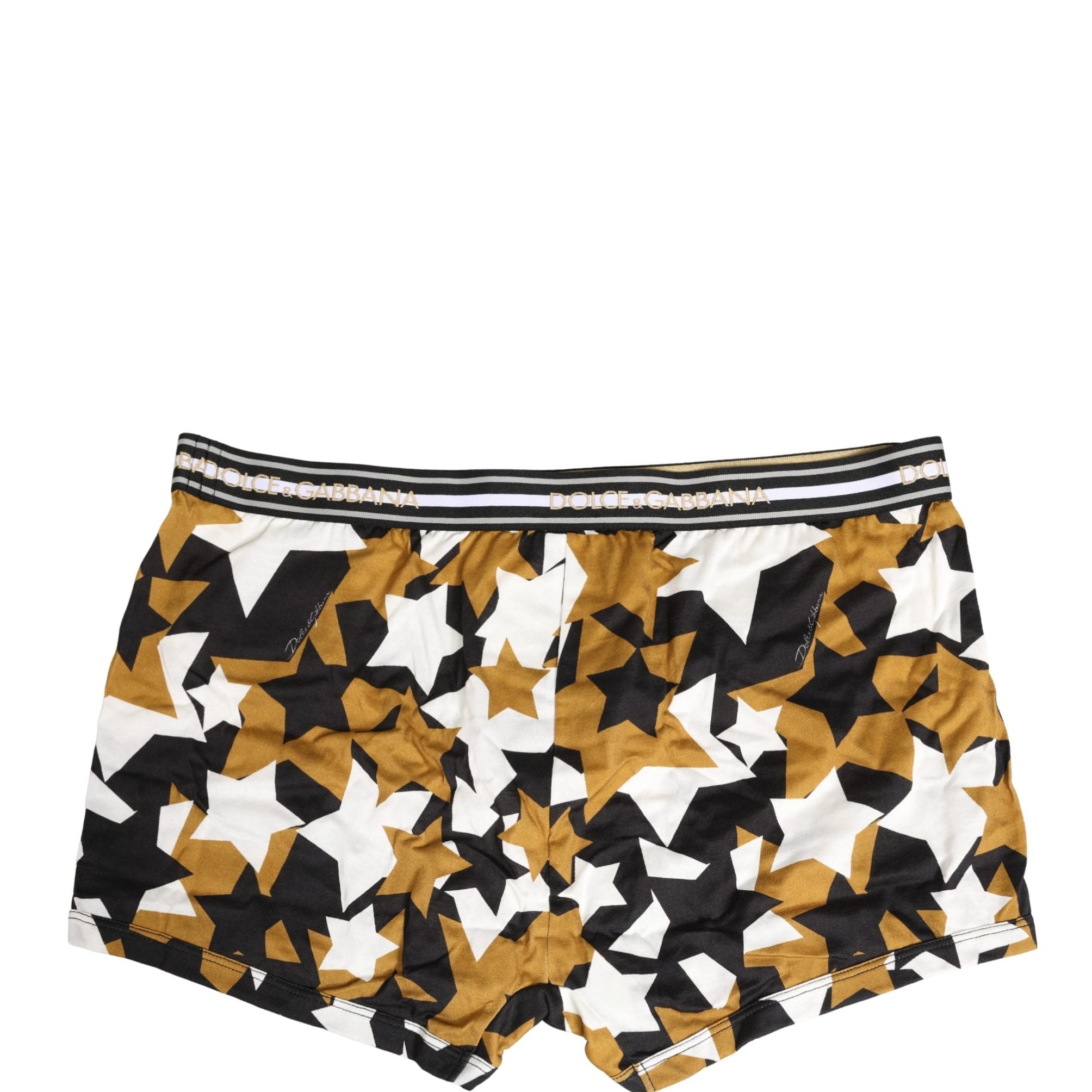 Dolce & Gabbana Multicolor Stars Print Regular Boxer Underwear