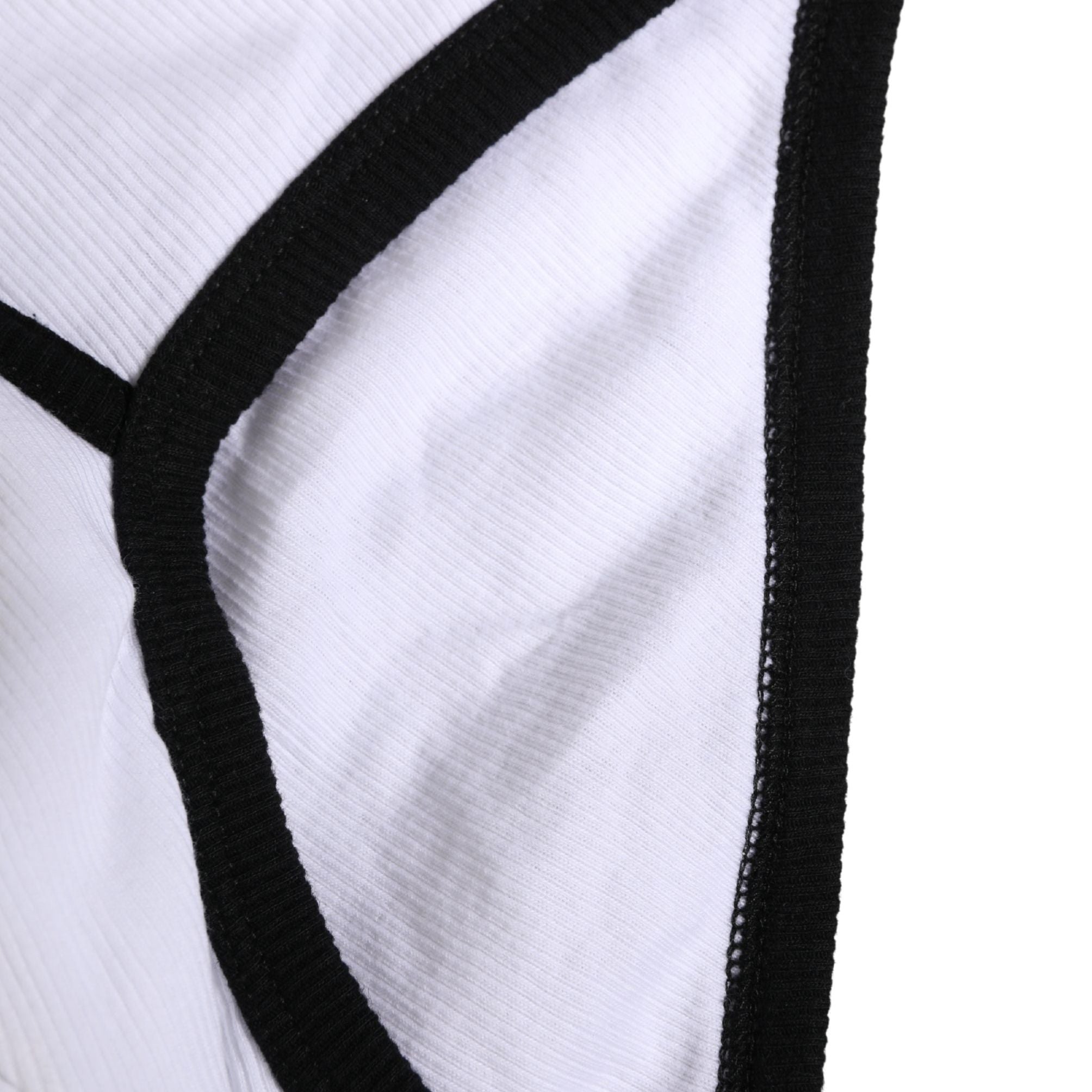 Dolce & Gabbana White Cotton Ribbed Men Brando Brief Underwear