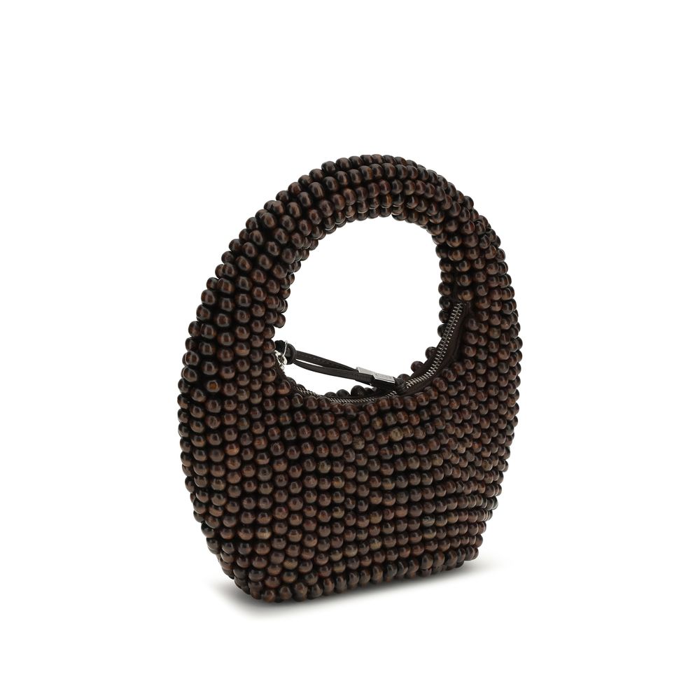 Staud Black Other Fibres Handbag