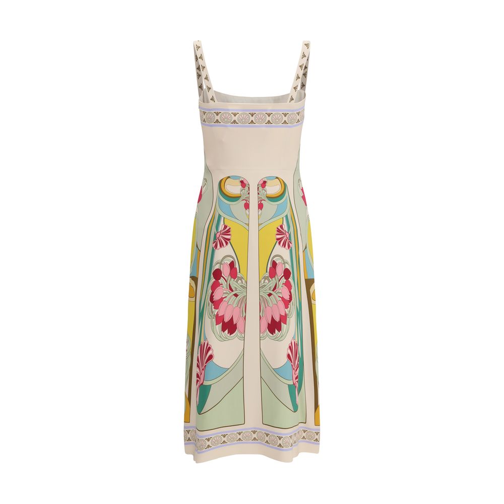 La Double J Multicolor Viscose Casual Dress