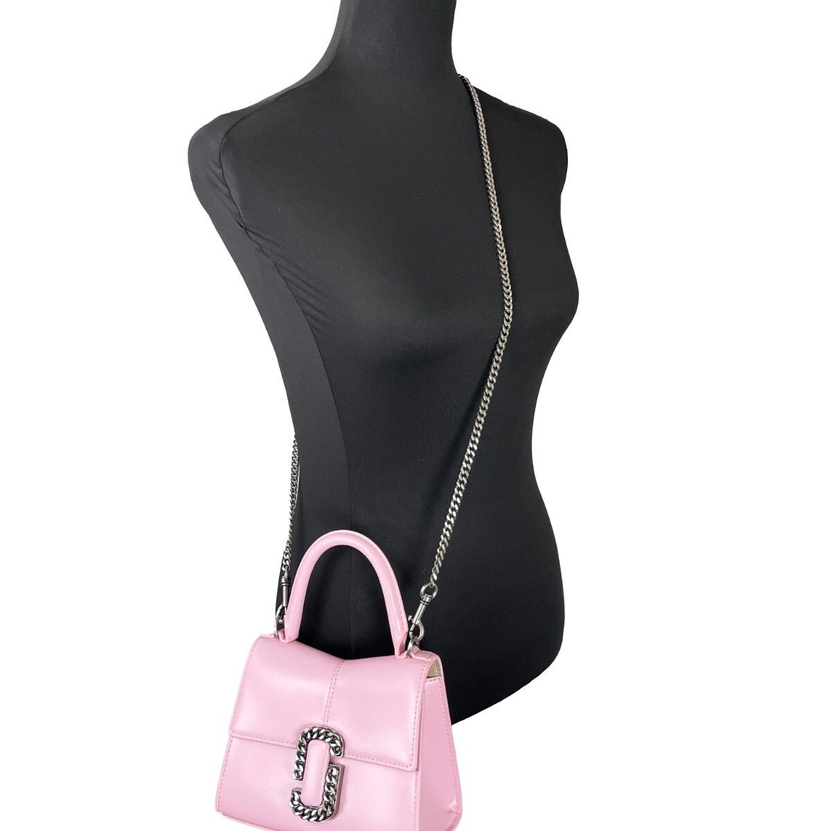 Marc Jacobs The St Marc Mini Top Handle Satchel Crossbody Bag
