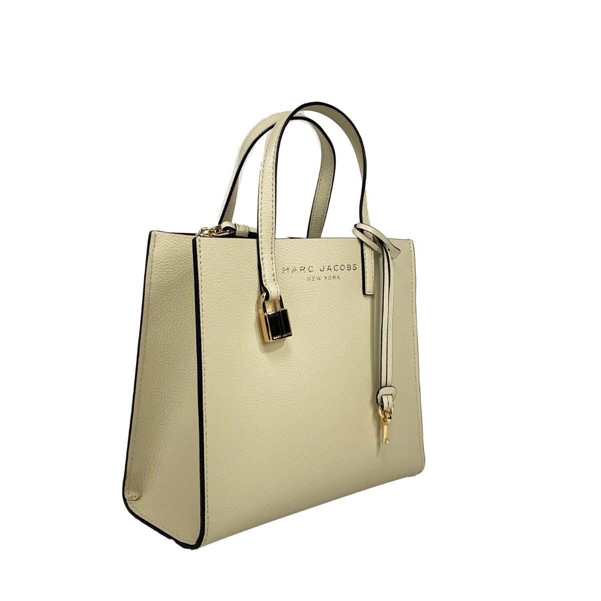Marc Jacobs Women'S Mini Pebbled Tote - Marshmallow