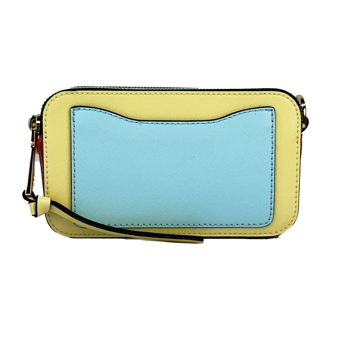 Marc Jacobs The Snapshot Crossbody Bag (Pastel Yellow Multi)