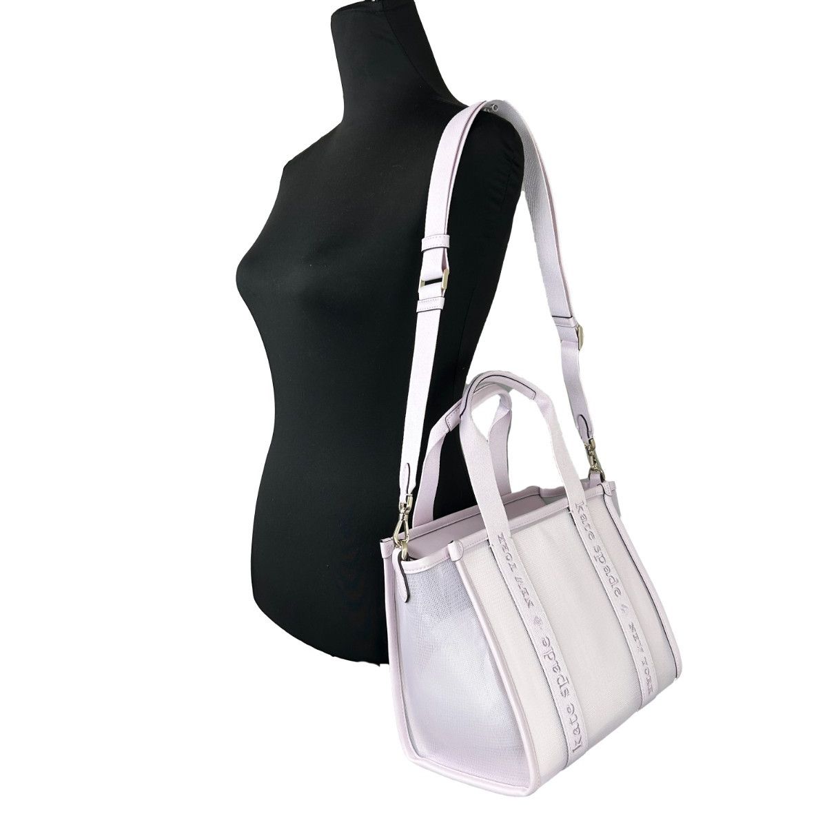 Kate Spade Canvas Kip Small Tote Crossbody Bag