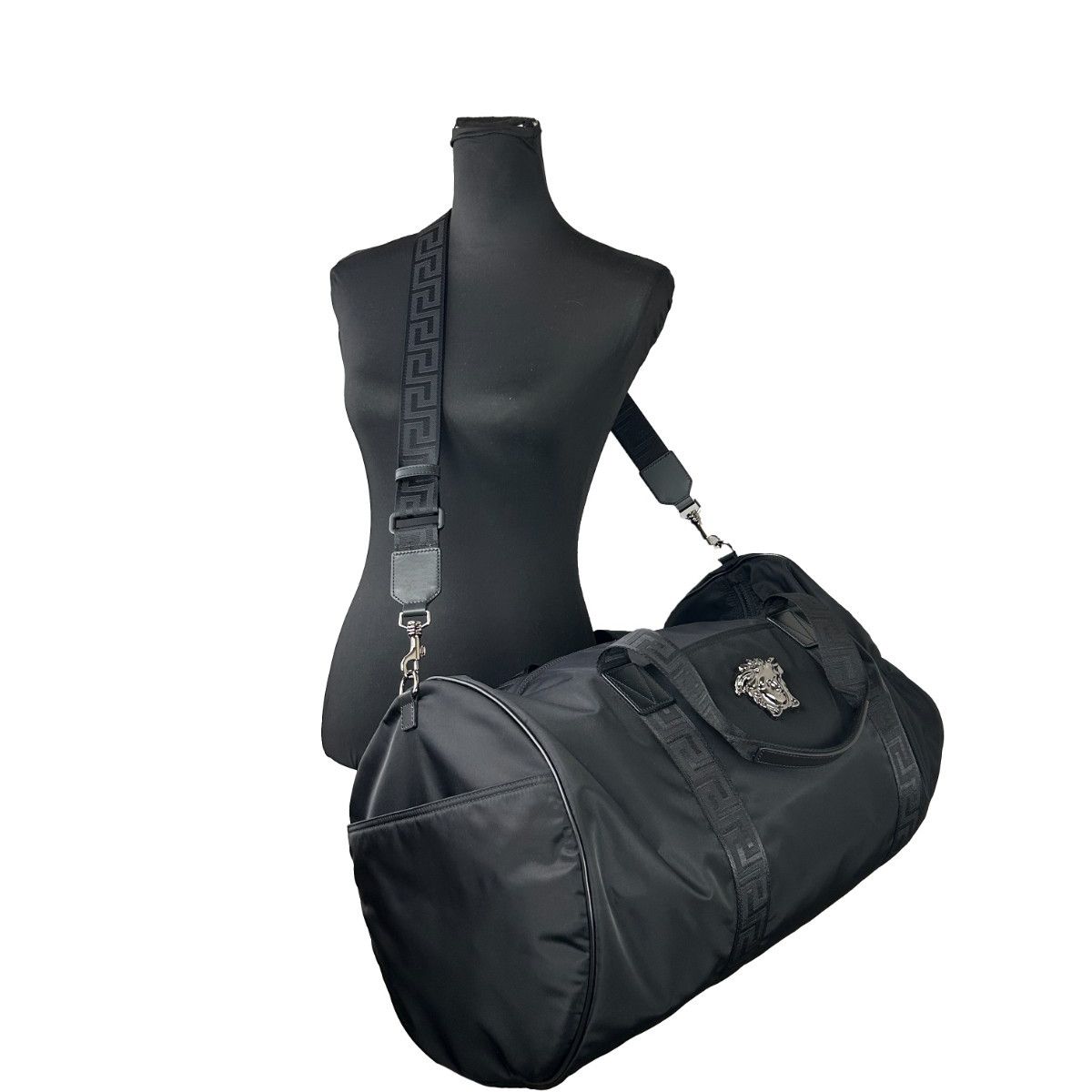 Versace Medusa Large Nylon Duffle Bag