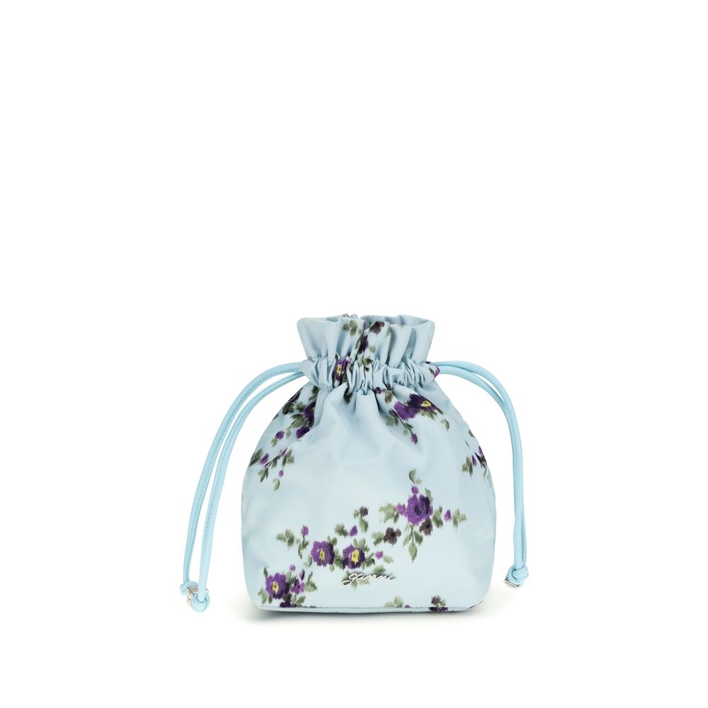 Ganni Multicolor Recycled Polyamide Backet Bag