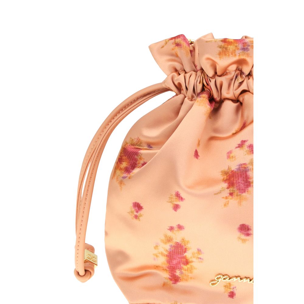 Ganni Multicolor Recycled Polyamide Clutch Bag