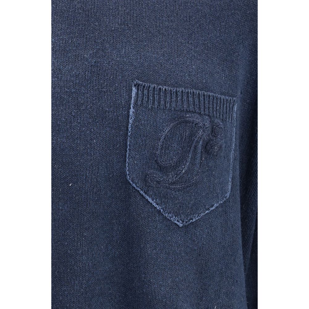 Dsquared² Blue Polyester Sweatshirt