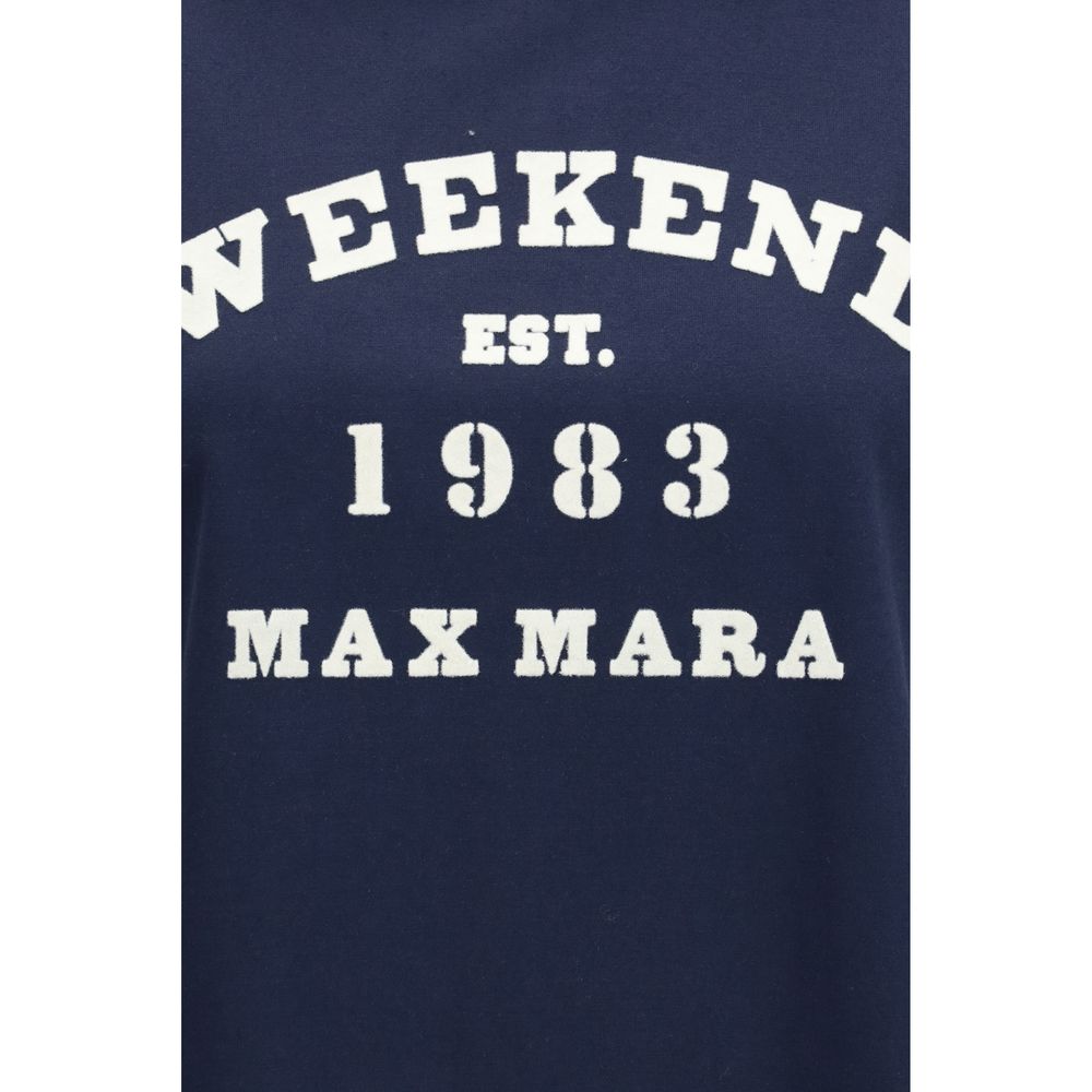 Max Mara Blue Cotton T-Shirt