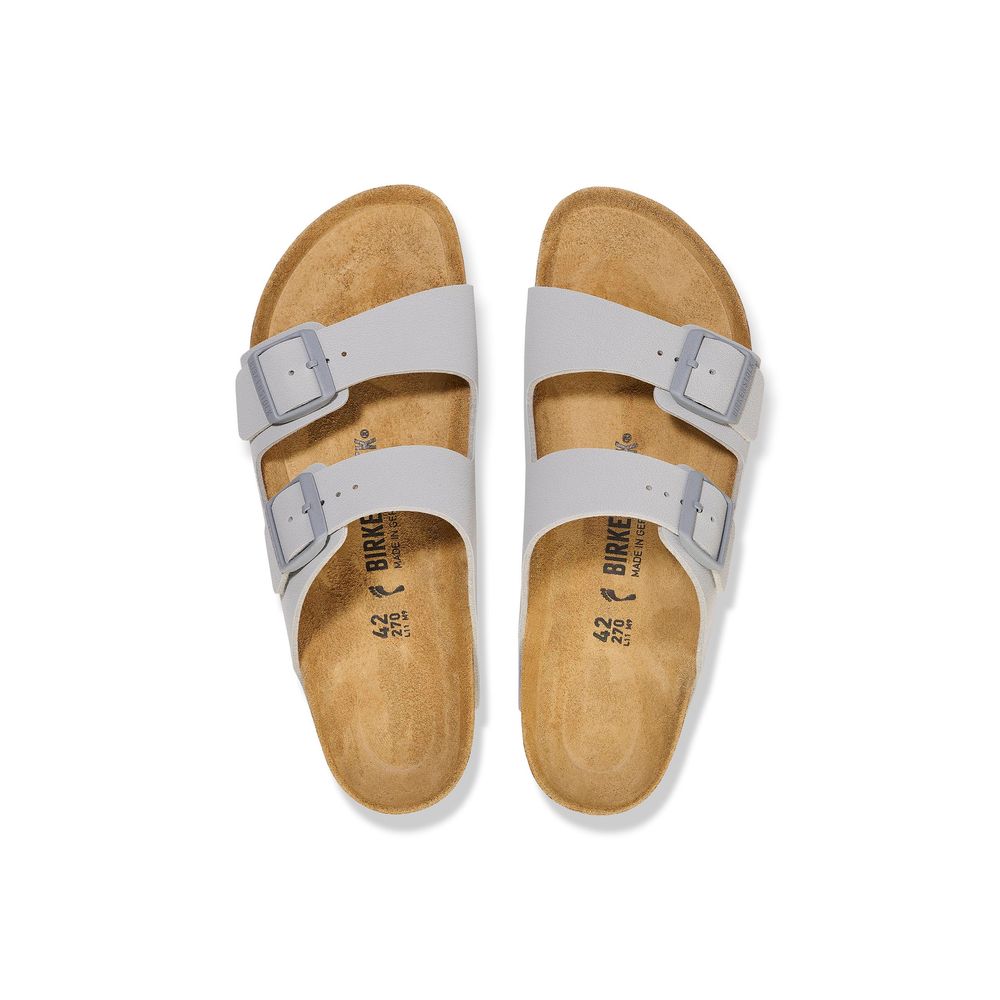 Birkenstock Gray Viscose Flat Sandals