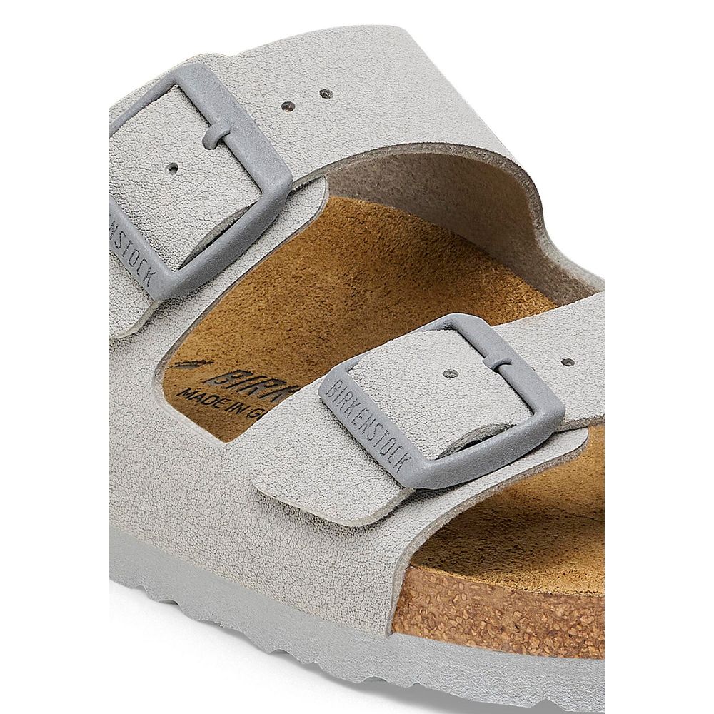 Birkenstock Gray Viscose Flat Sandals