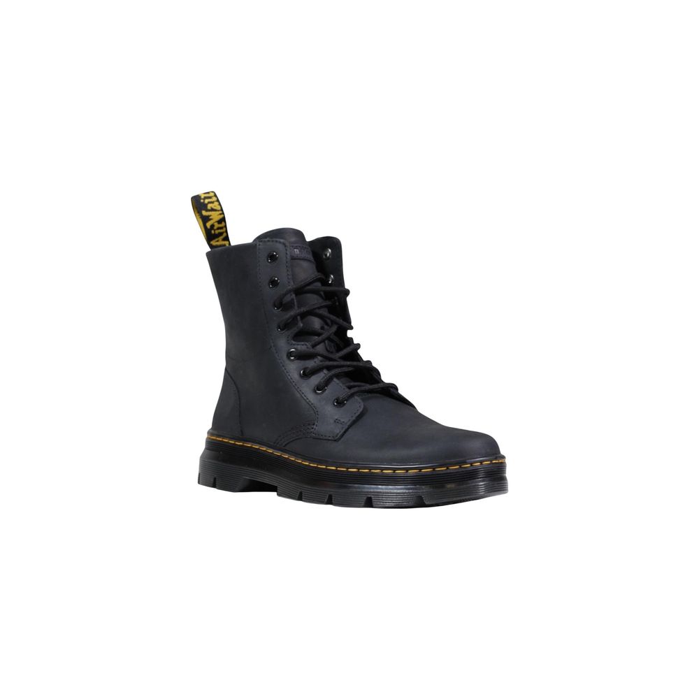 Dr. Martens Black Leather Athletic Sneakers