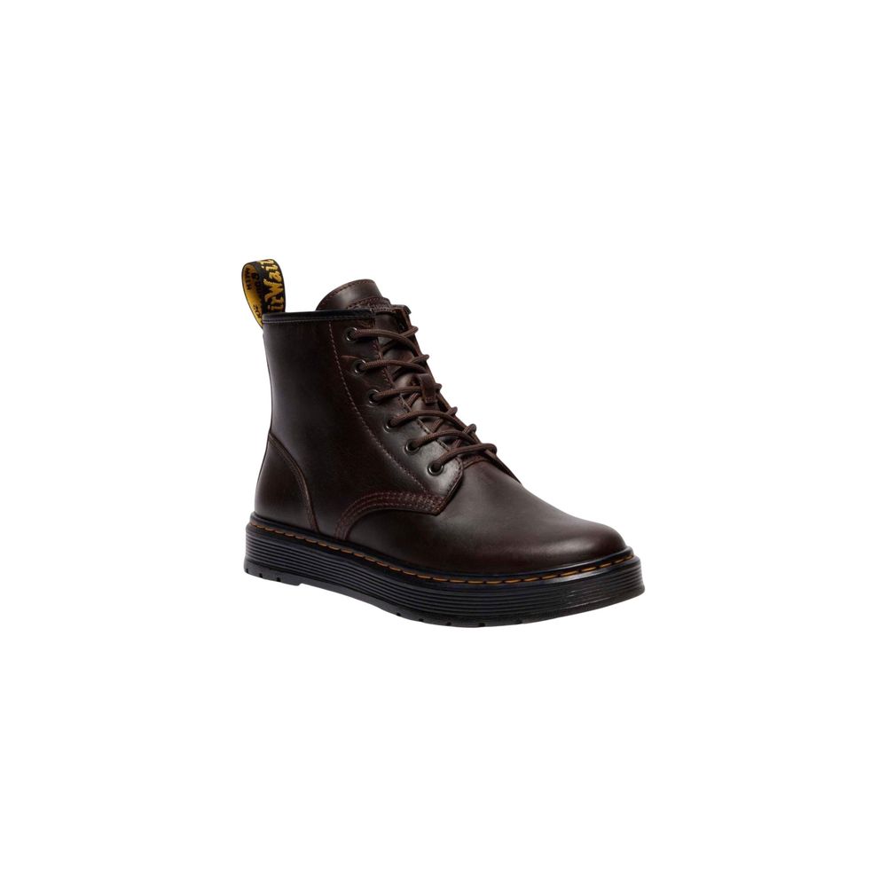 Dr. Martens Brown Leather Athletic Sneakers