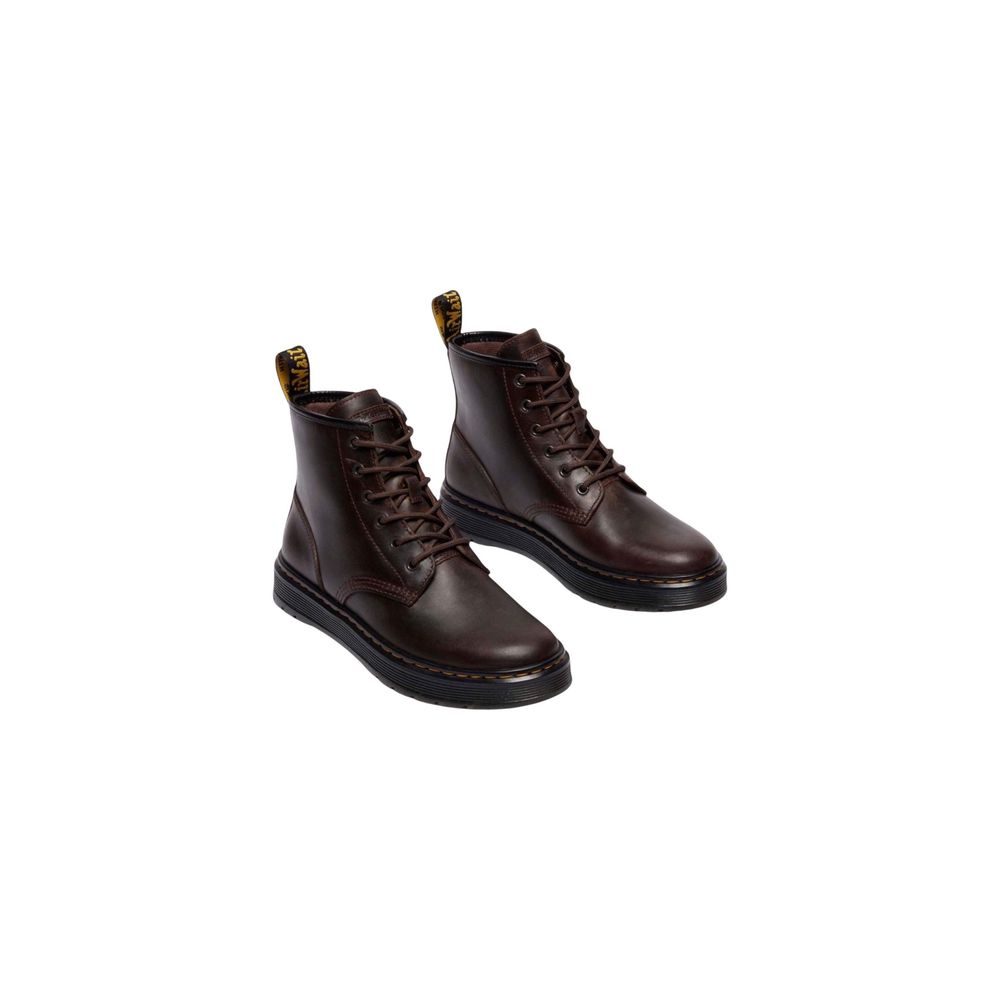 Dr. Martens Brown Leather Athletic Sneakers