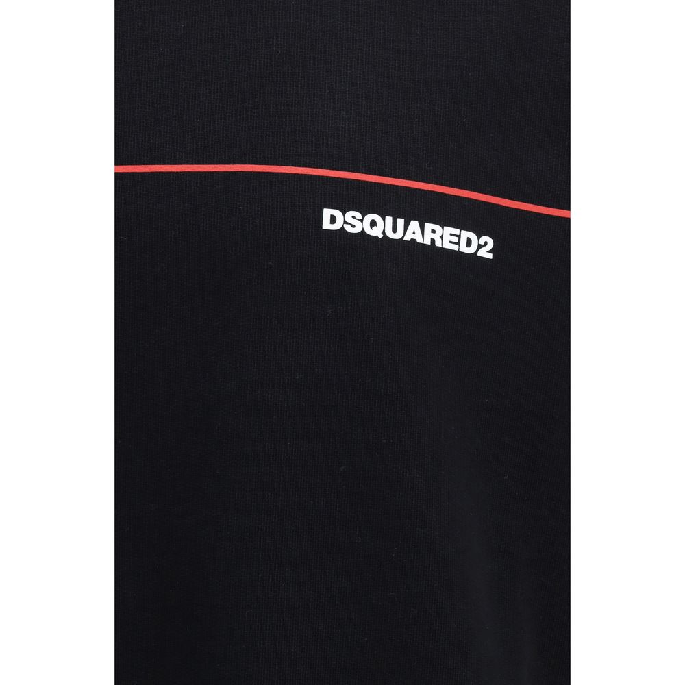 Dsquared² Black Cotton Sweatshirt