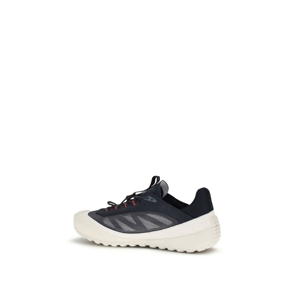 Moncler Blue Polyamide Athletic Sneakers