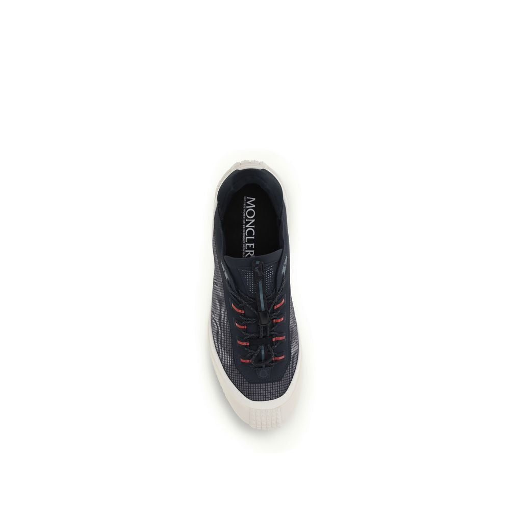 Moncler Blue Polyamide Athletic Sneakers