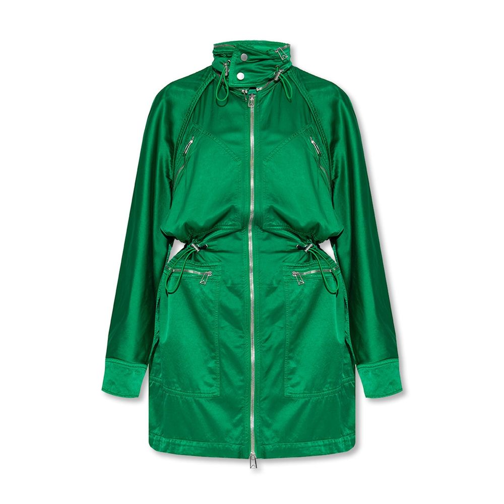 Bottega Veneta Bicolor Cotton Parka