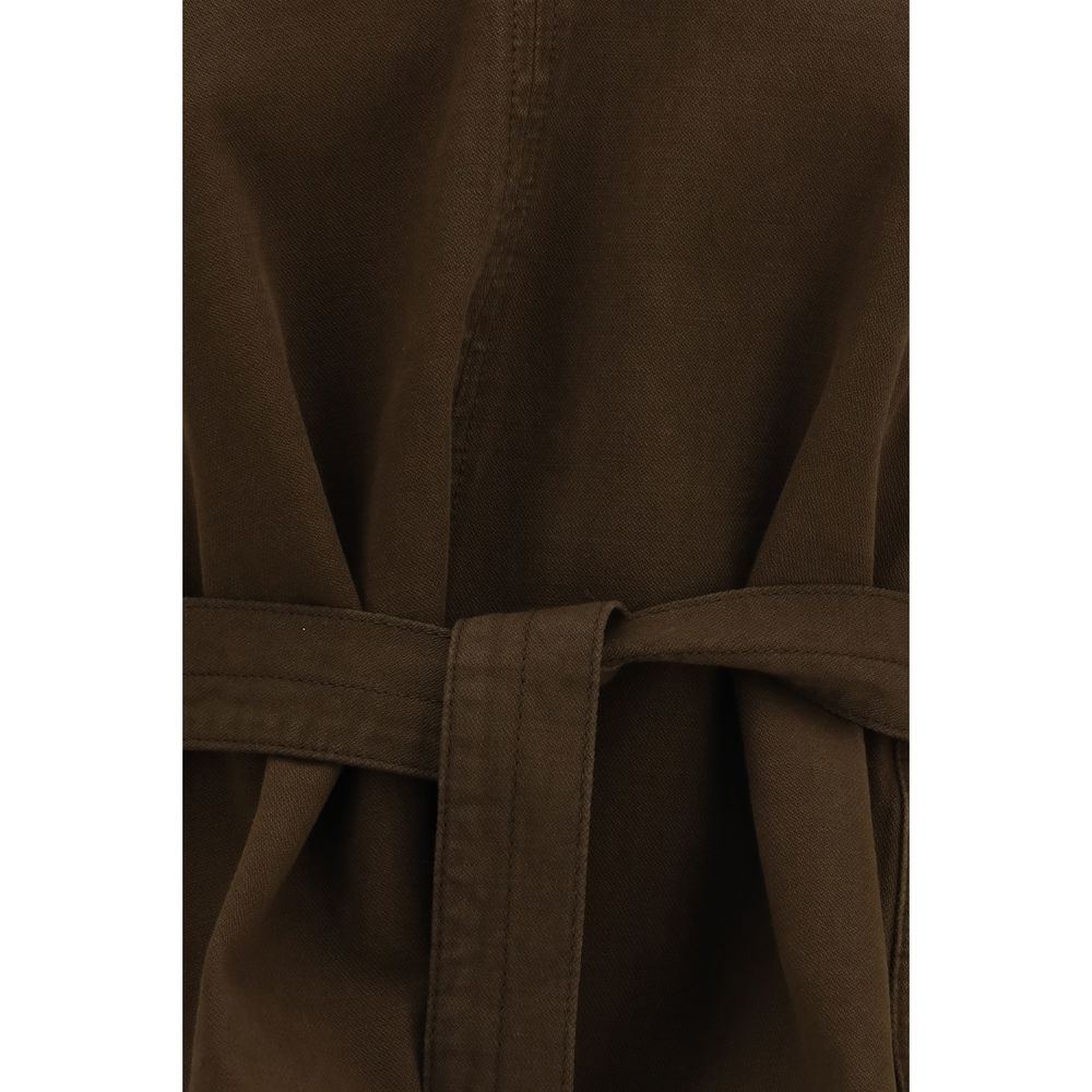 Lemaire Brown Cotton Blouse