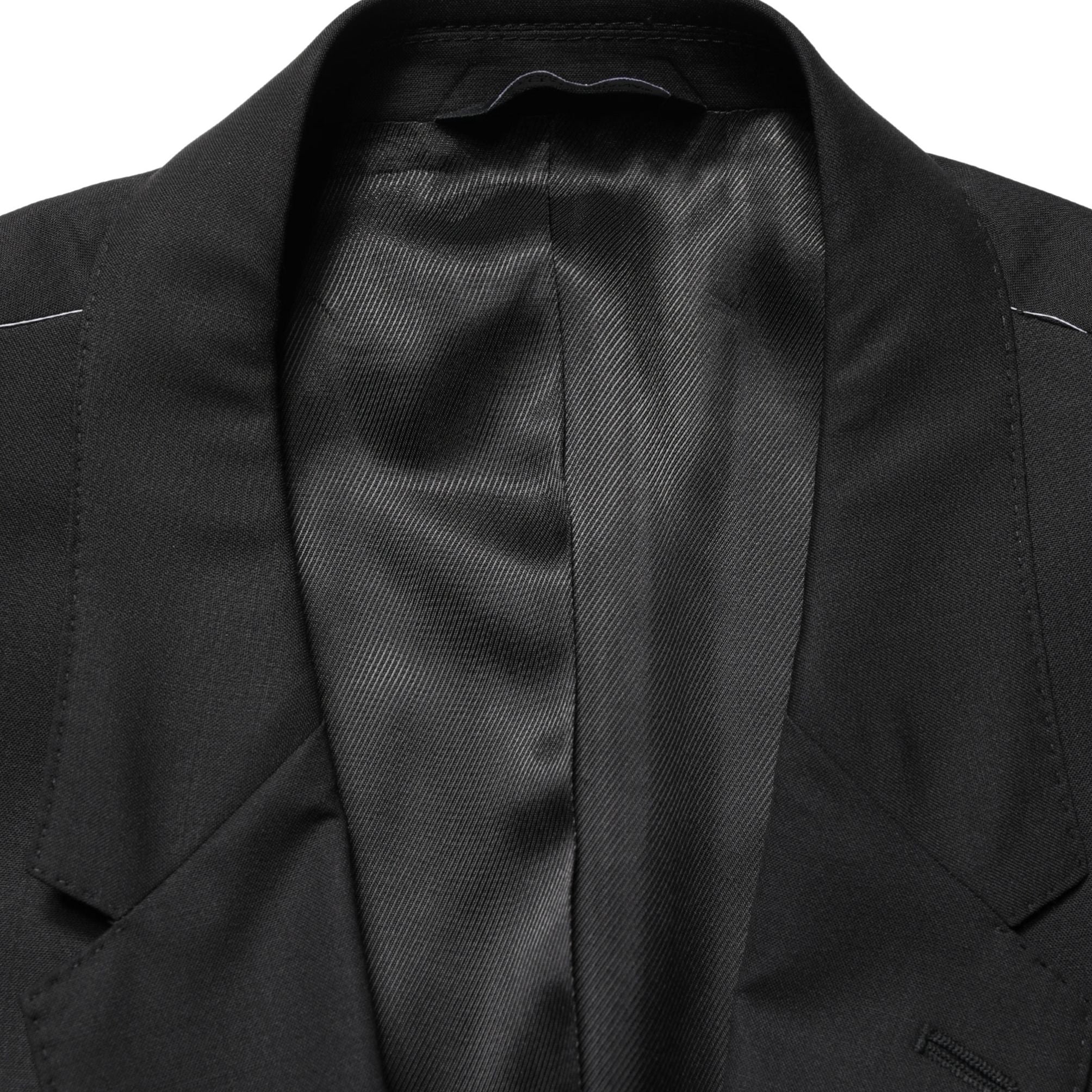 Dolce & Gabbana Black Single Breasted 2 Button Suit Jacket