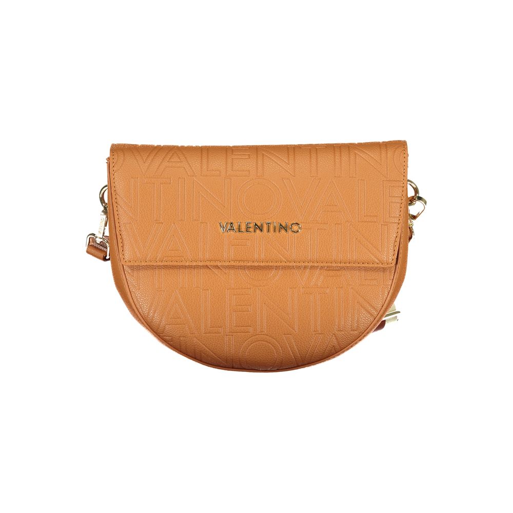 Mario Valentino Brown Polyurethane Women's Bag