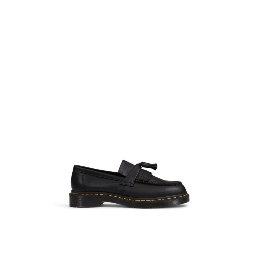 Dr. Martens Black Leather Slip-On Loafers