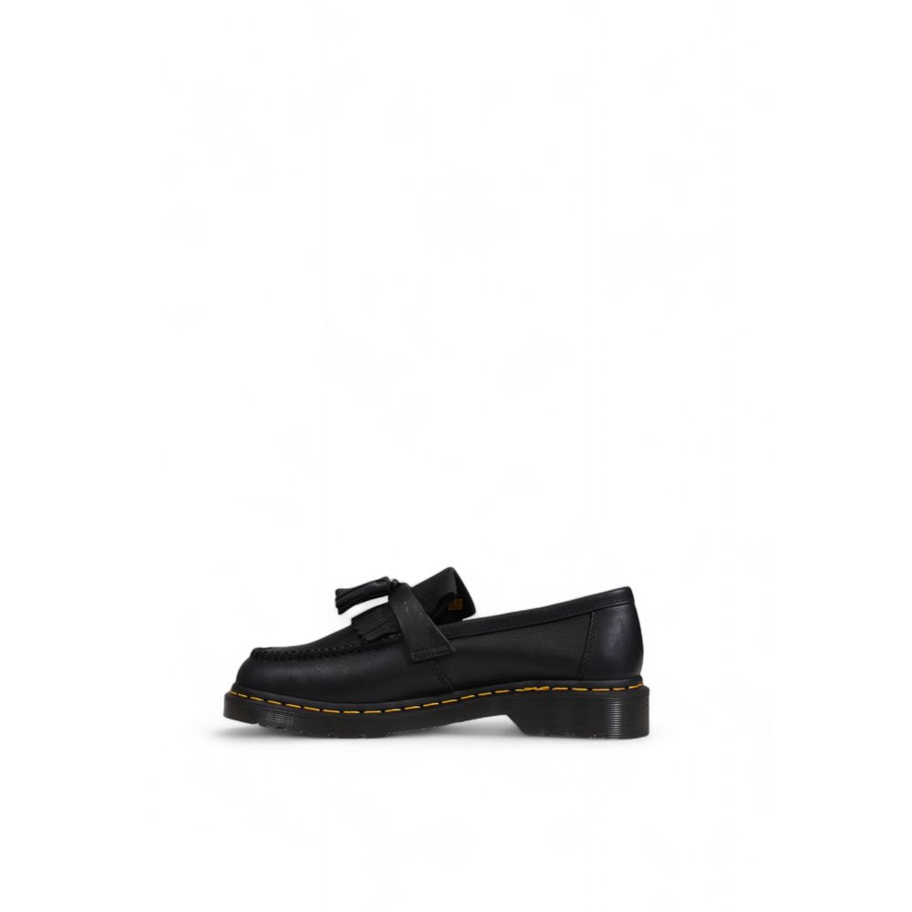 Dr. Martens Black Leather Slip-On Loafers